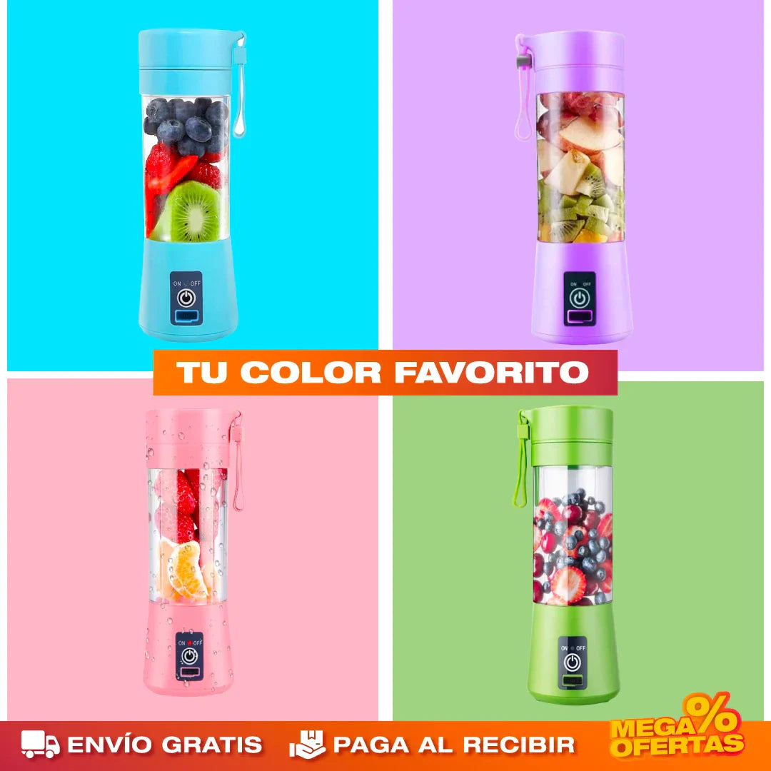 LICUADORA PORTÁTIL 2 EN 1